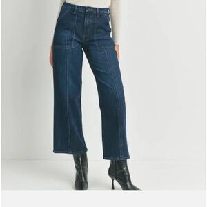 Women's Blue Jeans JBD RARE Dark Wash Utility 27 28